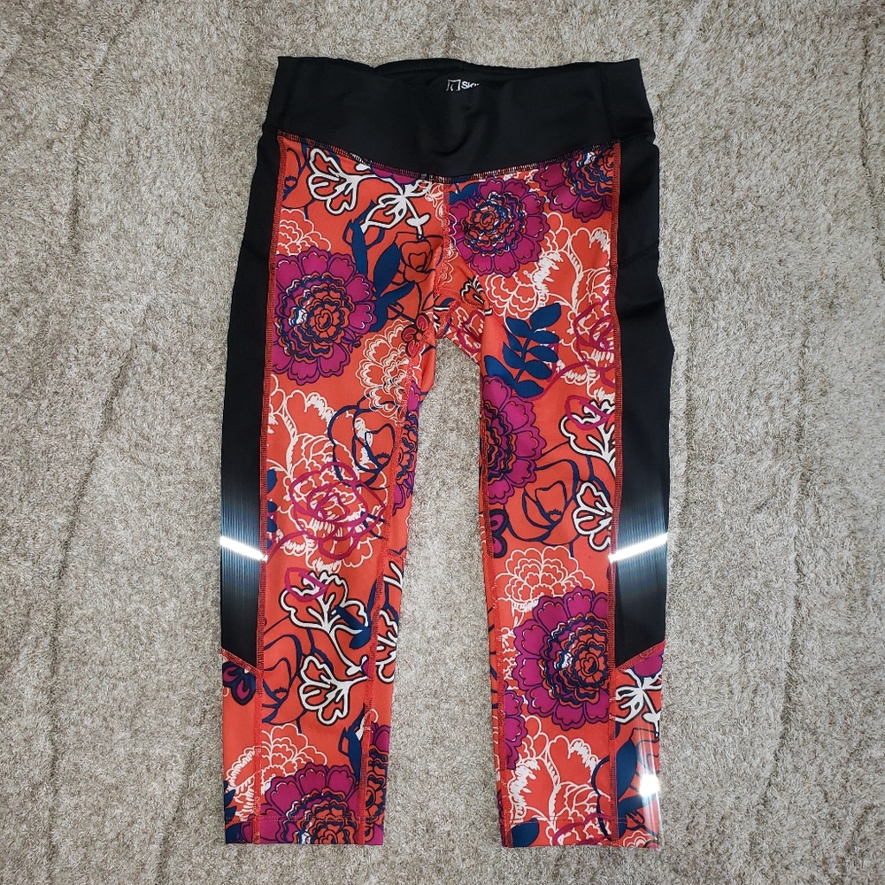 Size Small Supportive Skirt Sports Capri Leggings Summer UV 50+ High Rise